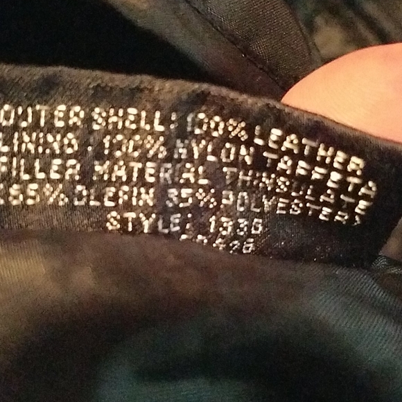 Vintage Wilson Open Road Leather Jacket w/ lining - Picture 10 of 14